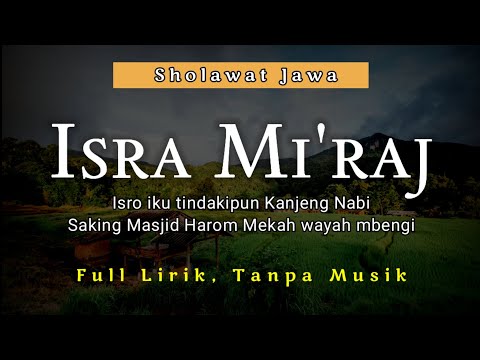 ISRA MI'RAJ | Sholawat Jawa