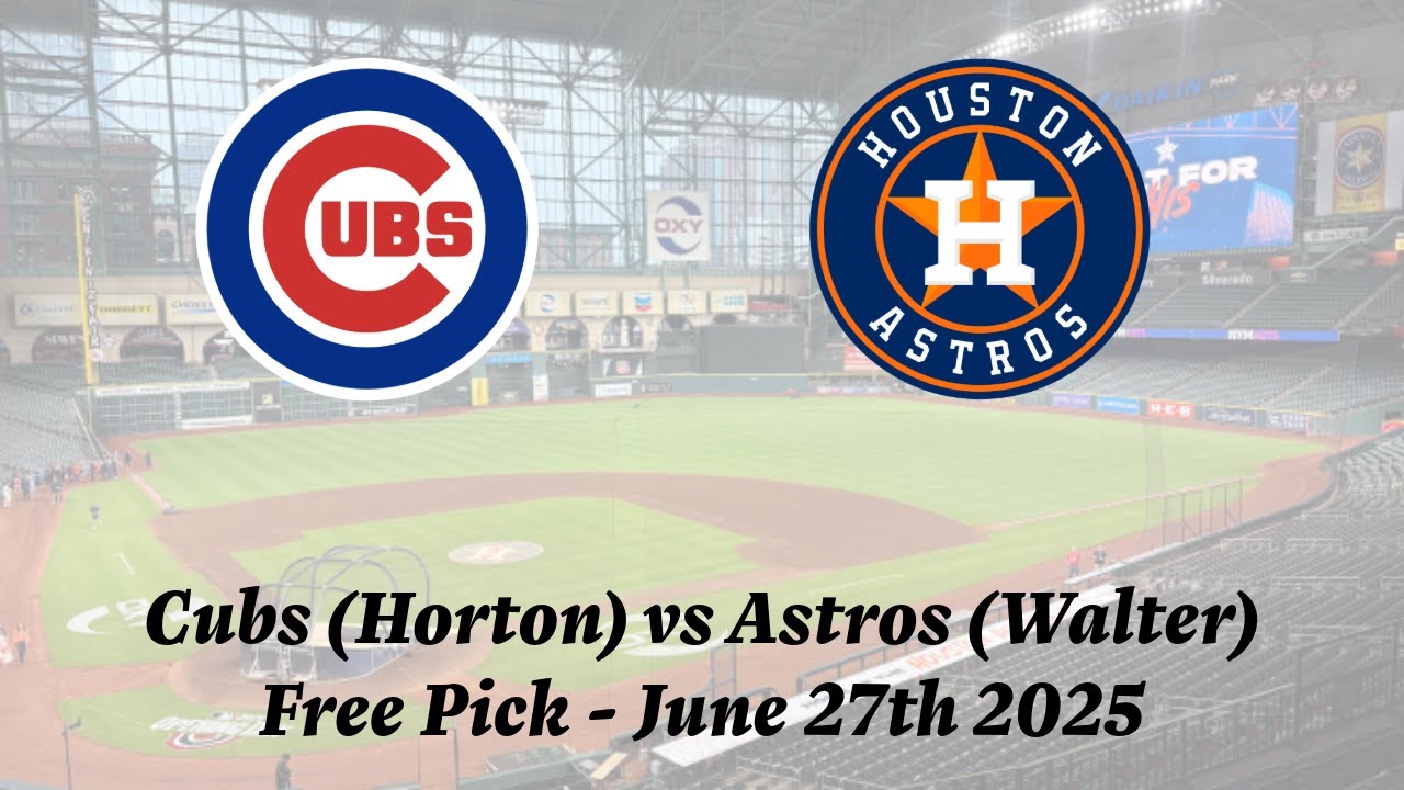 Jay Cooper has a free MLB pick in tonight's Chicago Cubs vs. Houston Astros game featuring Cade Horton vs. Brandon Walter. Jay will also recap yesterday's free sports picks, including our CFL winners.

0:00 - Introduction & What We'll Cover
0:51 - MLB Picks Recap
1:30 - WNBA Picks Recap
1:50 - CFL Picks Recap
2:08 - Cubs vs Astros Free Pick

FREE DAILY NEWSLETTER:
https://ultimatecapper.com/newsletter/

BOBBY'S MLB FREE PICKS:
https://ultimatecapper.com/mlb-picks-bobby/

JAY'S MLB FREE PICKS:
https://ultimatecapper.com/mlb-picks/

CFL FREE PICKS:
https://ultimatecapper.com/cfl-free-picks/

WNBA FREE PICKS:
https://ultimatecapper.com/wnba-picks/

FREE HORSE PICKS:
https://www.ultimatecapper.com/free-horse-picks/