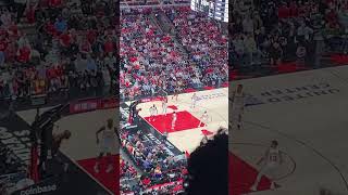 Bulls postseason playoff gamehawks v bulls game ayo insane finish!!!!!!