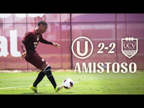 Universitario 2-2 UCV | Resumen y goles cremas en Campo Mar U