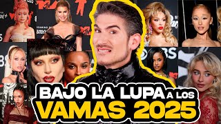 CRITICANDO LA ALFOMBRA ROJA DE LOS VMAS 2025 SIN PIEDAD !