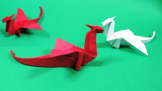 How to Make an Origami Dragon Step by Step Tutorial