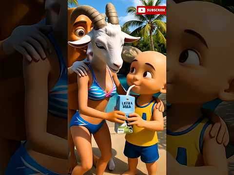 Susu Upin diambil Kambing #upinipin #shortsviral #trending #animasi