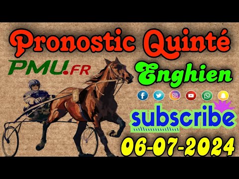 pronostic quinté samedi 6 juillet 2024 Enghien