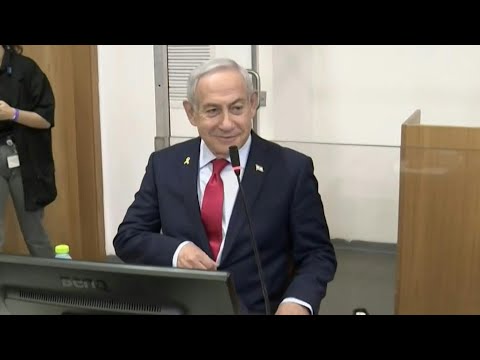 Israel's Netanyahu arrives in court to testify in corruption case hearing | AFP