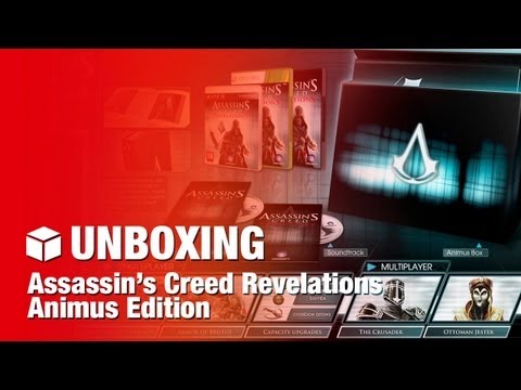 Unboxing Assassins Creed Revelation Animus Edition