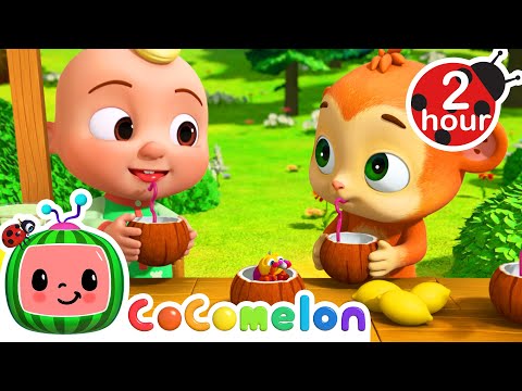 Summer Drink Song  | Animal Time | CoComelon Nursery Rhymes & Kids Songs