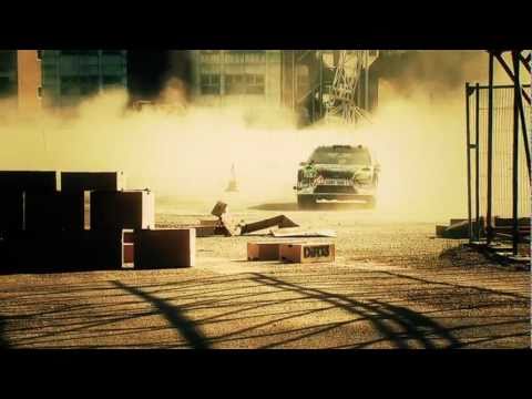 Ken Blocks Dirt 3 Gymkhana: Battersea Power Station, London