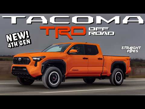 2024 Toyota Tacoma TRD Off-Road Review: A Comparison with the Canyon