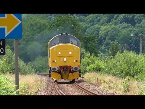 Network Rail Class 97/3 No. 97302 on 0Z36 ERTMS Training at Machynlleth 05/07/22 | I Like Transport