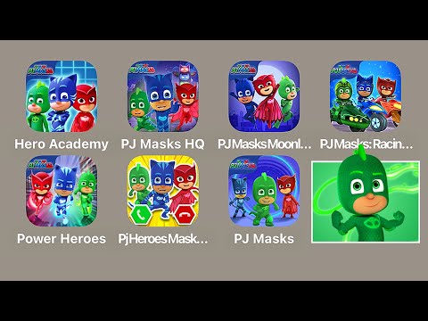 PJ Masks | Hero Academy PJ Masks | HeadQuarters PJ Masks | Moonlight Heroes PJ Masks | Racing Heroes