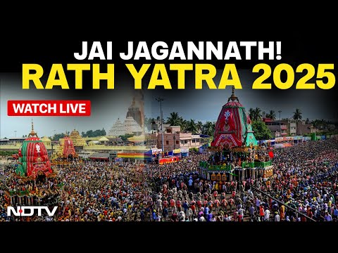 Jagannath Rath Yatra LIVE | Puri Jagannath Rath Yatra 2025 | Puri Rath Yatra | Puri LIVE | NDTV