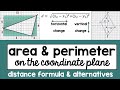 Calculating Area and Perimeter on the Coordinate Plane