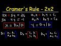 Kramer's Rule and Determinants