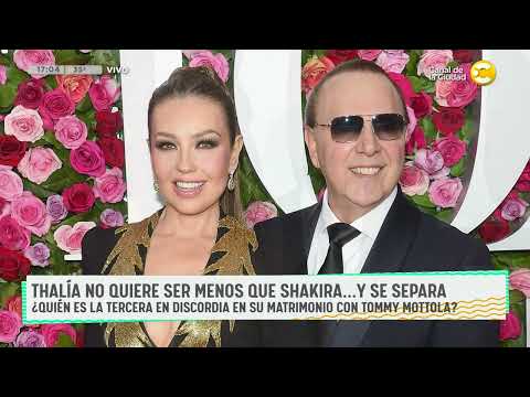 Otra loba al team Shakira: Thalía se separa de Tommy Mottola │ DPZT │ 07-02-23