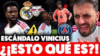 😡¡ESCÁNDALO! VINICIUS TITULAR SIN MERECERLO · EL BARÇA NO PUDO CON EL PSG... ¿Y EL MADRID QUÉ?