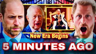 1 MIN AGO: King Charles CUTS OFF Harry as William SEIZES CONTROL of the Crown!