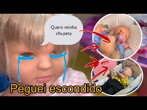 Joguei As Chupetas Das Babys No Lixo🗑️-Elas Ficaram Triste 👶🏼😢/ Milli Produções