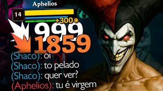 SHACO PELAD0 QUE SÓ COMPRA ITEM AOS 18 MINUTOS KKKKKKKKK