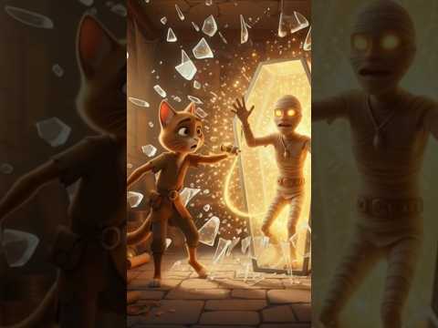 "The Golden Flight of Billu & The Mummy ✨🪄🛕" #shorts #aishorts #utsabaistoryworld #foryou