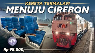 Murah & Cepat! DEPOK - CIREBON Naik Kereta Terakhir dari Jakarta | KA Cirebon Fakultatif