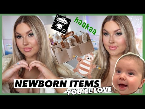 NEWBORN MUST HAVES ?? items that made our lives easier as first time parents! ?