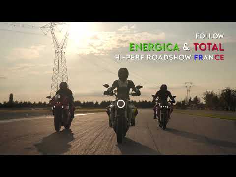 Energica & TOTAL HI-PERF Roadshow France