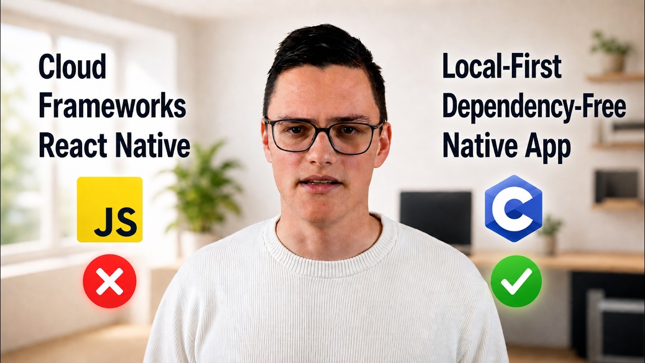 I'm Turning My Budget App Into Local-First Native Software video thumbnail
