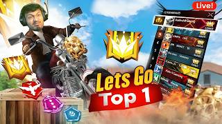 🔴[Live] FREE FIRE Top 1 Grandmaster Rank Push 😲#freefire #shortslive #aadeshgaming