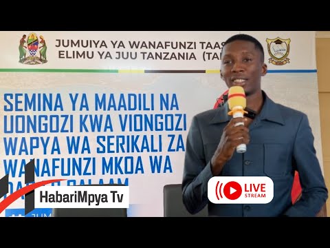 #LIVE: KILIBA ATIKISA CHUO CHA CBE MUDA HUU