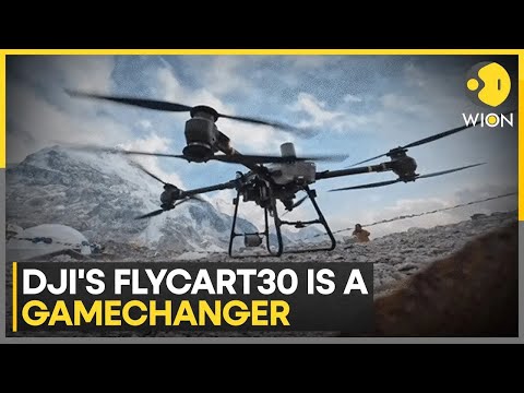 DJI's Flycart30: Heavy-lifter drone, tested on Mount Everest | WION