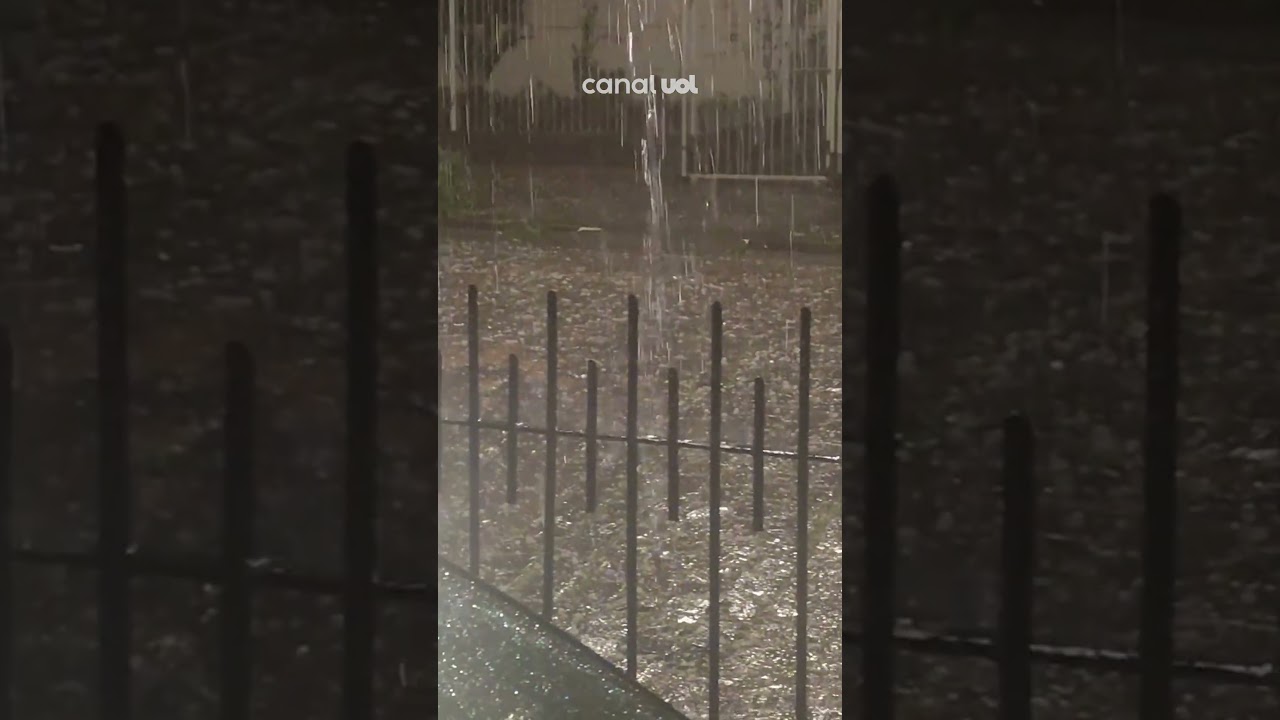 Rio Grande do Sul registra chuva de granizo e moradores gravam temporal veja vídeos