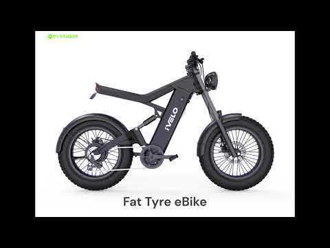 FitRider MF20 Fat Tyre Off-Road Electric Bike