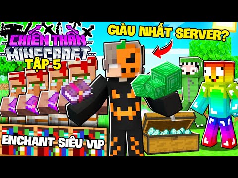 Minecraft Chiến Thần Tập 5 : BÍ NGÔ TRỞ NÊN GIÀU CÓ NHẤT SERVER?