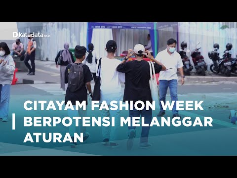 Citayam Fashion Week Dikecam Setelah Bikin Kemacetan | Katadata Indonesia