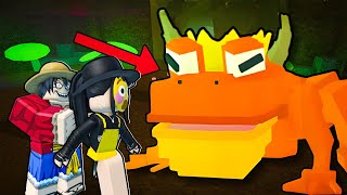 هزيمه زعيم الضفادع مع هينتوكس 🐸😨!  99 ليله في الغابه🌳