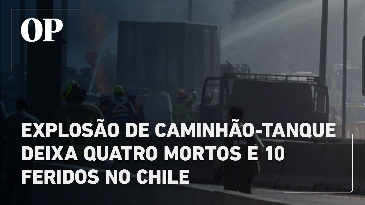 Explosão de caminhão-tanque deixa quatro mortos e 10 feridos no Chile