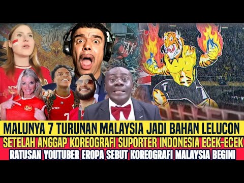 ANGGAP KOREOGRAFI INDONESIA ECEK-ECEK!! MALAYSIA TAMBAH JADI LELUCON OLEH YOUTUBER EROPA