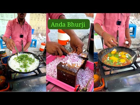 Fastest Making Of Anda Bhurji 🥚| Pune Street Food