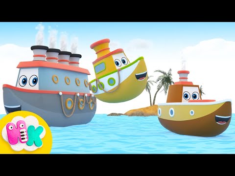 Gemi çizgi film ⛵ Bebek şarkıları - HeyKids Türkçe