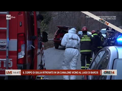 Il corpo di Giulia ritrovato in un canalone vicino al lago di Barcis - Ore 14 del 20/11/2023