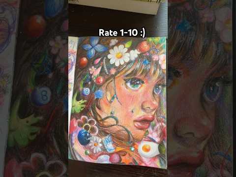 Trying jelly art style! 💕🎀 #youngartist #art