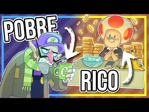 ¿Qué personaje tiene MÁS DINERO en MARIO KART WORLD?