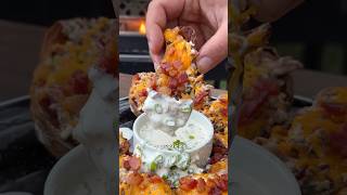 Fried Potato Skins Recipe (In Description)