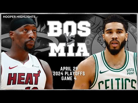Boston Celtics vs Miami Heat Full Game 4 Highlights | Apr 29 | 2024 NBA Playoffs