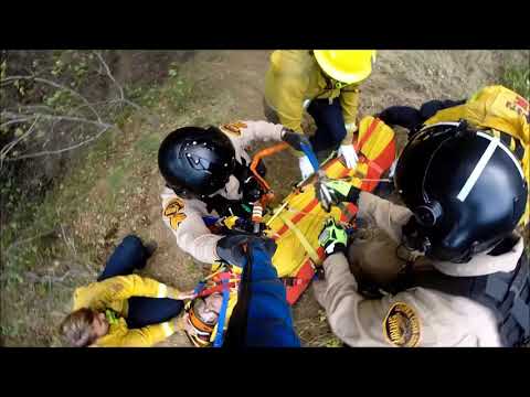 Sheriff’s Office STARR 3 Helicopter Rescues Injured Hiker