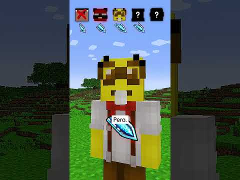 ¿Quién tomó una parte de la espada de Herobrine en Minecraft #shorts