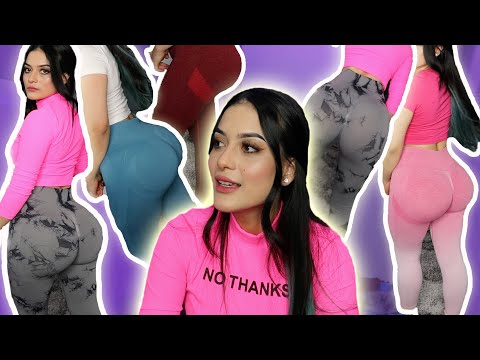 Try on Haul de LEGGINGS de SHEIN! 🥺*Por que abandone mi canal*🥺