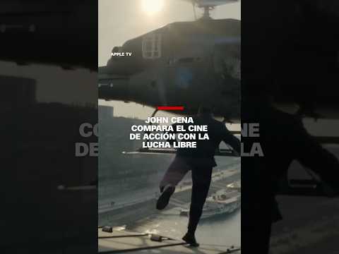 John Cena compara el cine de acción con la lucha libre