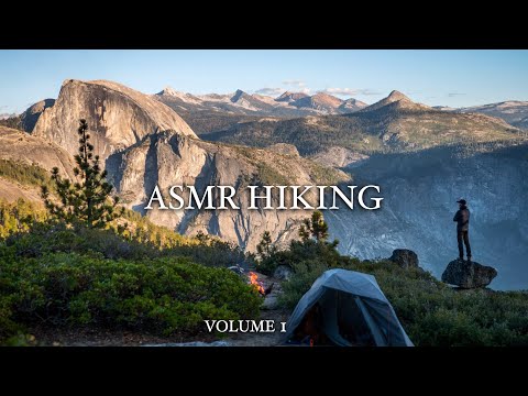 Relaxing ASMR Hiking (no music)  – Volume 1